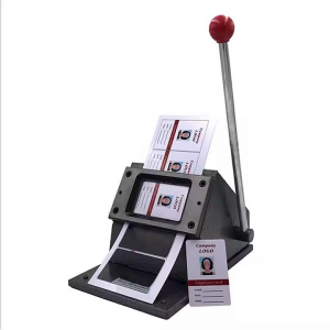 ID Business Card Name Cutter Die Cutting Machine PVC Plastic Pvc Card Die Cutter