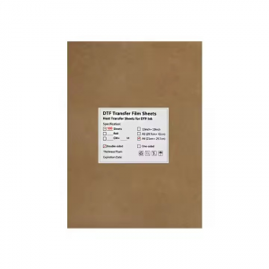 PET DTF Sheet Film Digital Inkjet Printing A4 100 sheet